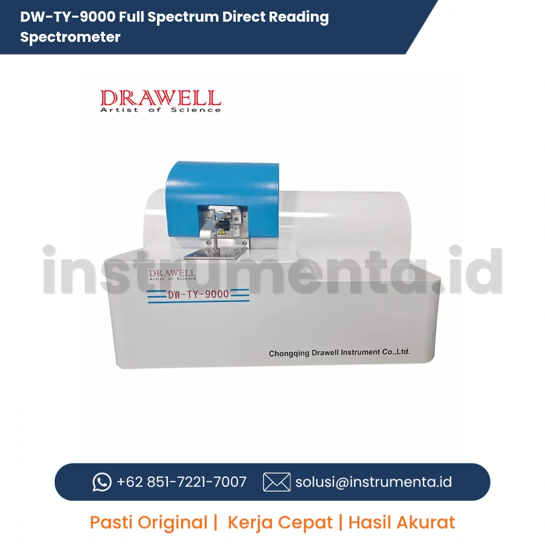 Distributor Resmi DW-TY-9000 Full Spectrum Direct Reading Spectrometer Alat Analisis Logam Presisi